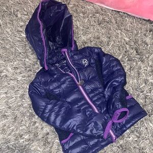Toddler girls down jacket
